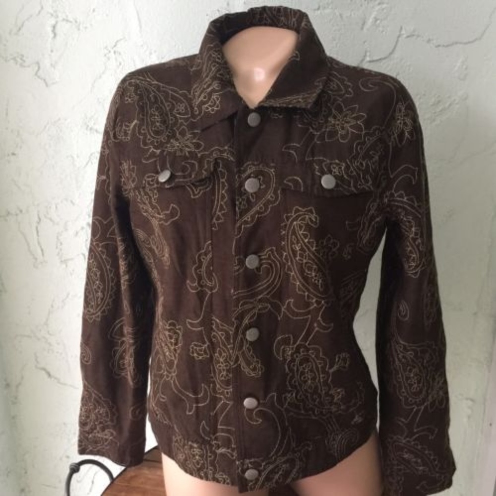 Willi Smith Silk Lined Jacket Blazer